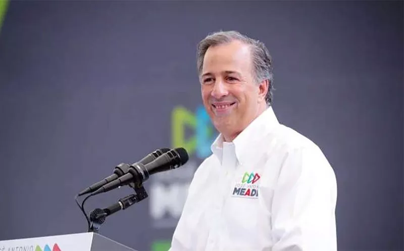 José Antonio Meade se coloca como segundo lugar en las preferencias electorales, con más de 6 puntos porcentuales sobre Ricardo Anaya.  (Agencias)