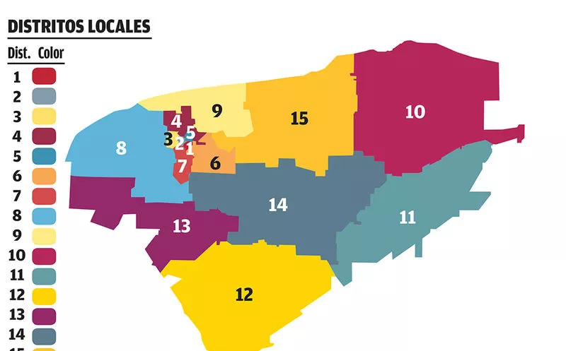 Yucatán celebrará en julio históricas elecciones concurrentes con un renovado mapa electoral. (Milenio Novedades)