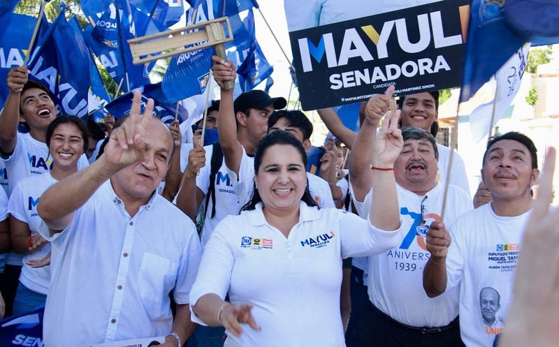 La candidata Mayuli Martínez afirma que la paz tiene que ver también con una clase política que no incurra en corrupción. (Foto: Redacción)