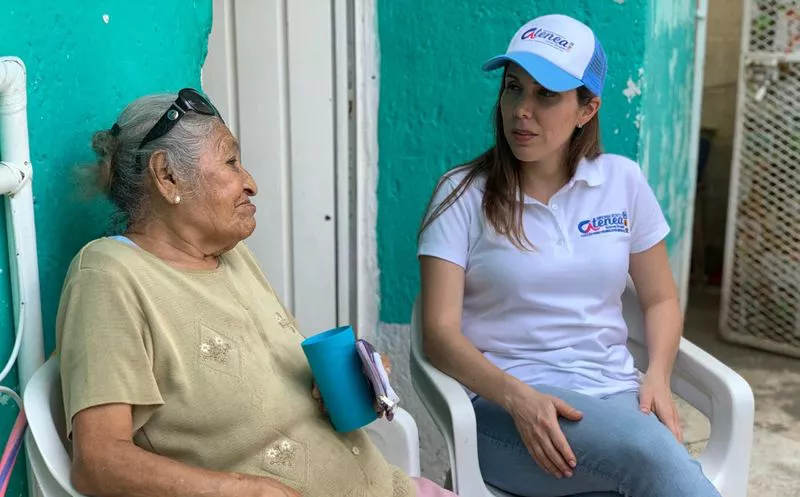 La candidata de la coalición “Orden y Desarrollo por Quintana Roo” enfatizó la importancia de dejar atrás diferencias políticas que sólo “frenan el progreso”. (Foto: Comunicado de Prensa)