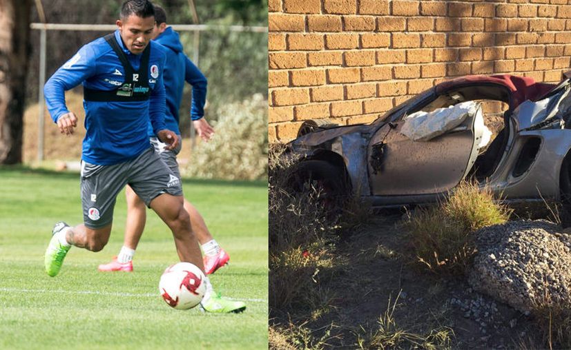 Deportes Jugador Del Atlético De San Luis Javier Cortés Sufre Accidente Automovilístico 0329