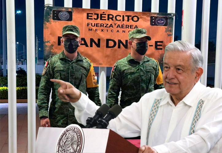 Nos apoyamos AMLO defiende asignación de obras a las Fuerzas Armadas