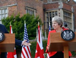 May reveals Trump Brexit advice: Sue the EU, don’t negotiate