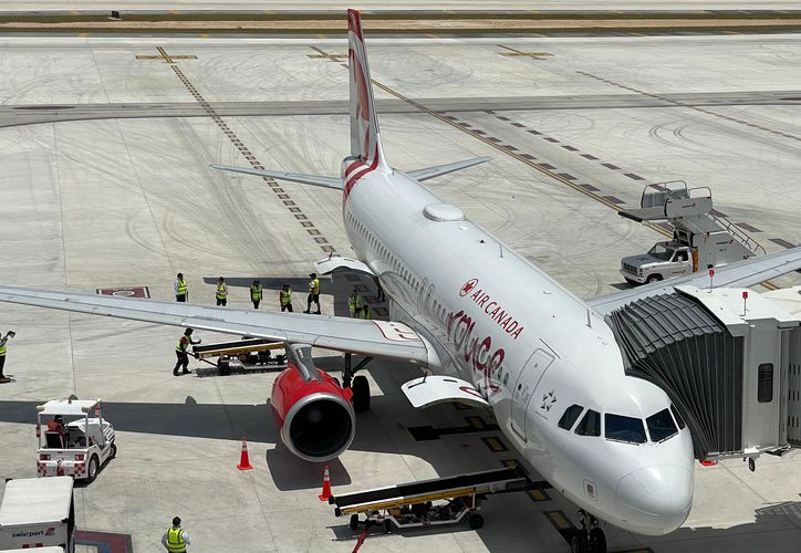 Air Canada lands at the new Tulum International Airport