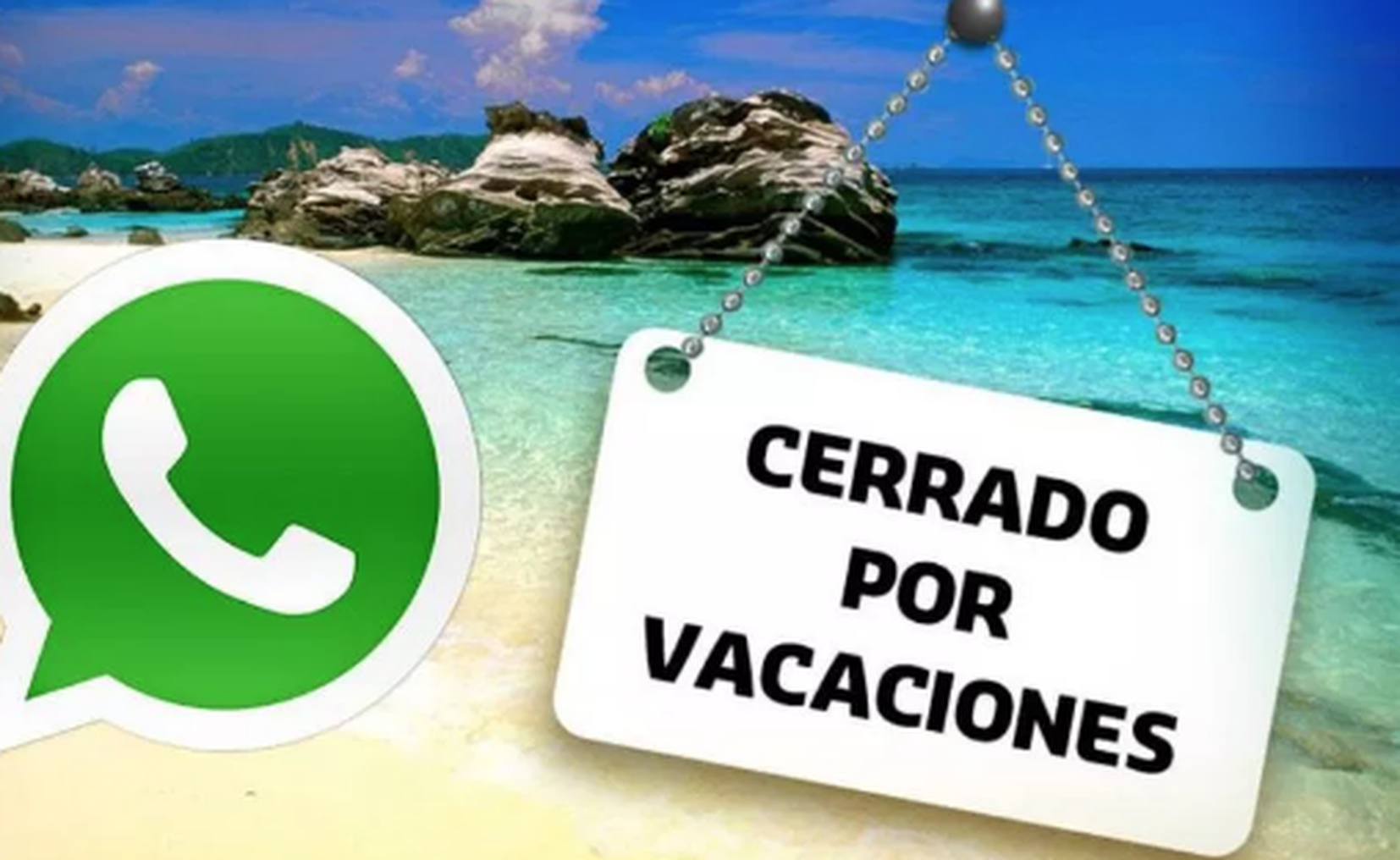 Disfruta tus vacaciones desapareciendo de WhatsApp