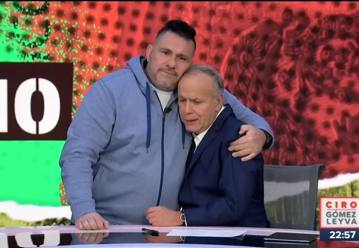 David P ramo dedica mensaje y conmueve a Ciro G mez Leyva