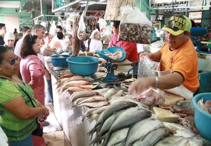 En Mérida ya no es negocio la Cuaresma; poca venta de pescados y mariscos