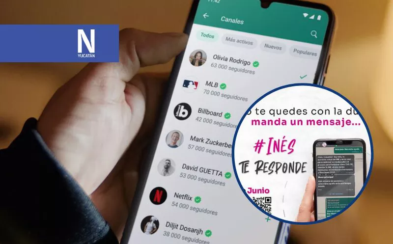 El Instituto Nacional Electoral (INE) utilizará a “Inés”, su asistente virtual en Whatsapp. (Novedades Yucatán)