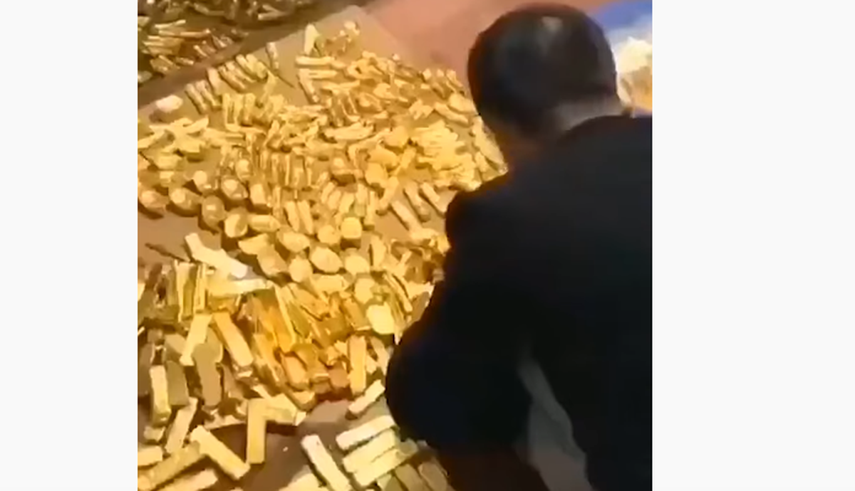 Resultado de imagen para lingotes de oro alcalde de china