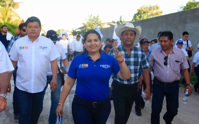 La candidata Mayuli Martínez Simón buscará que el salario se duplique para beneficio de los mexicanos. (Foto: Redacción/SIPSE)