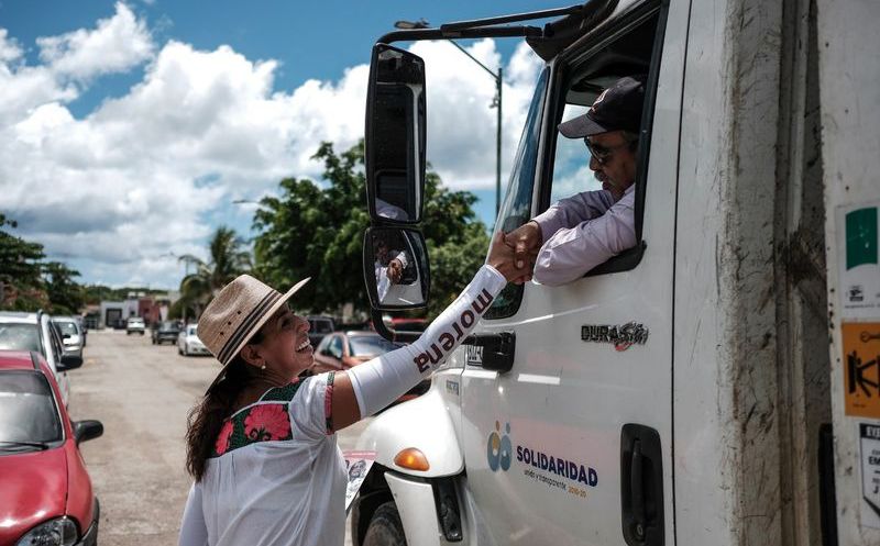 Marybel Villegas Canché aseguró que acelerará la marcha y visitará cada rincón de Quintana Roo. (SIPSE)