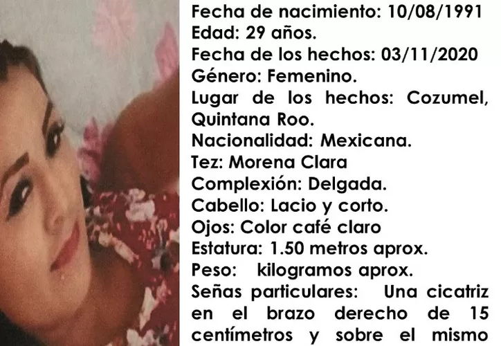 La sacaron a golpes de su casa en Cozumel; van 3 semanas de búsqueda