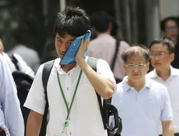 Record high in Japan as heat wave grips the region