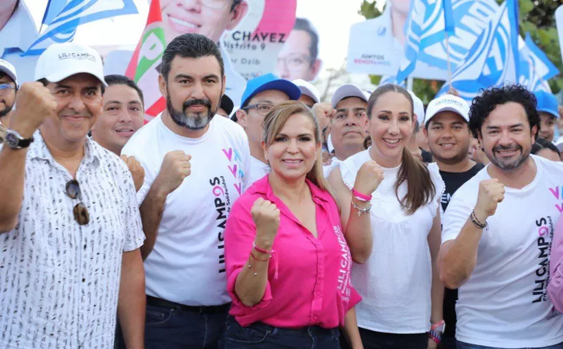 Recibe Lili Campos el respaldo total de la Colosio para la reelección en Playa del Carmen / (Foto: Cortesía)
