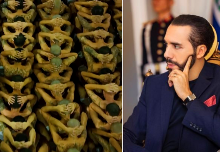 Salvador Nayib Bukele Estrena Su Megacárcel Trasladó A 2 Mil Pandilleros