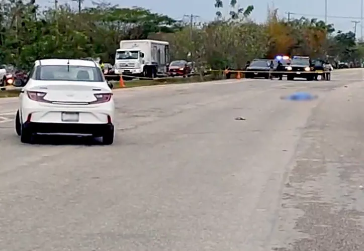 Yucatán: Hombre muere atropellado en el Periférico de Mérida