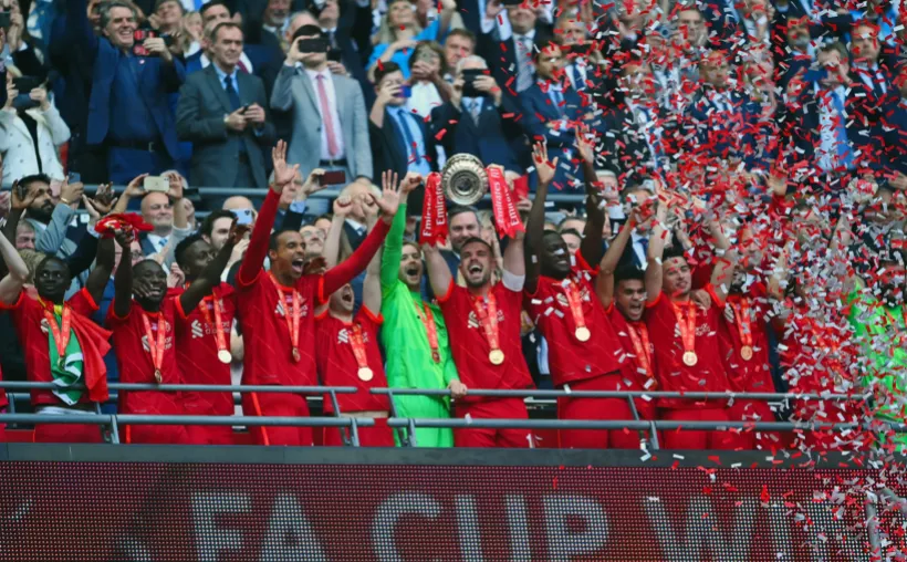 Liverpool se proclama campeón de la Emirates FA Cup [Foto: Liverpool FC / Twitter - @LFC (The Wembley Wizards)]